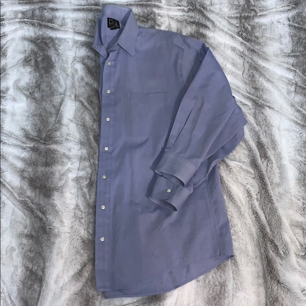 Jos. A. Bank Blue Long Sleeve Button-Down